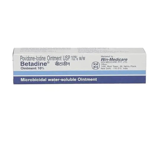Betadine 10% Ointment 20gm (Pack of 2)| Antiseptic Wound Care with Povidone-Iodine | Prevents Infection & Promotes Healing Sellzova