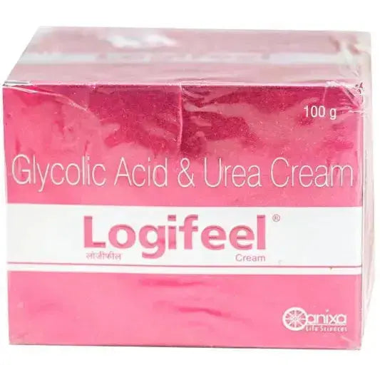 Logifeel Cream 100g – Glycolic Acid & Urea Based Skin Moisturizer | Pack of 1 - Sellzova