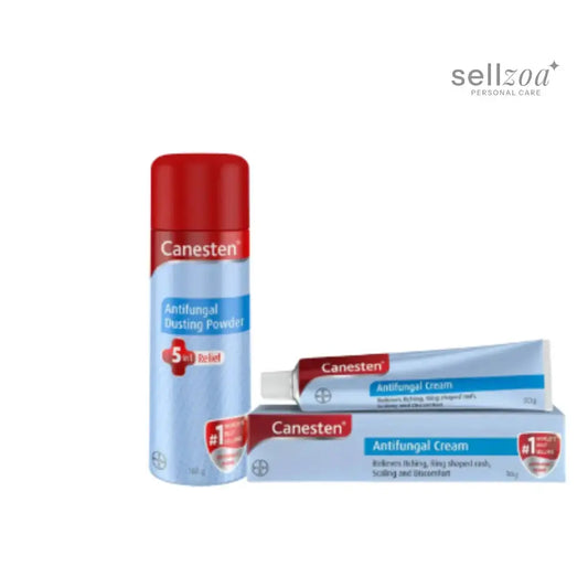 Canesten Clotrimazole 1% Cream 30gm & Dusting Powder 100gm – Combo Pack Sellzoa