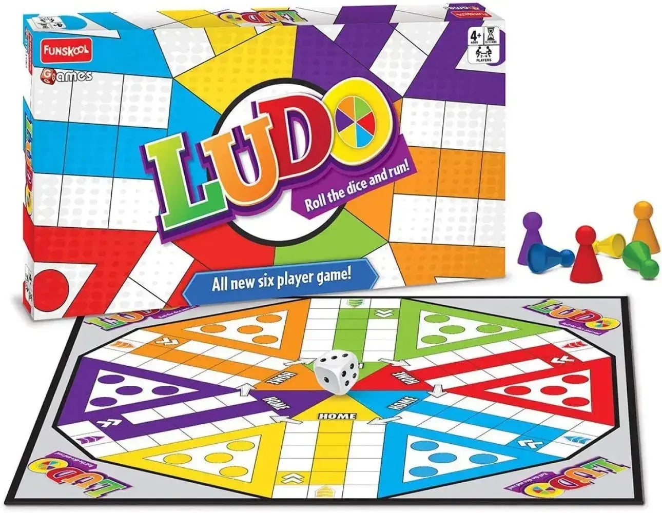 Funskool Ludo 2018 – Classic Family Board Game for Kids & Adults V2deliver.com