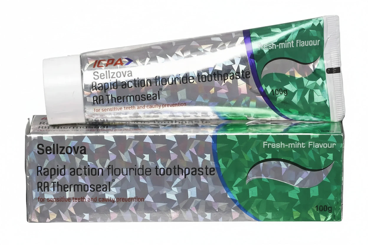 Thermoseal RA Toothpaste 100gm | Anti-Sensitivity & Gum Care Dental Paste with Potassium Nitrate - Sellzova