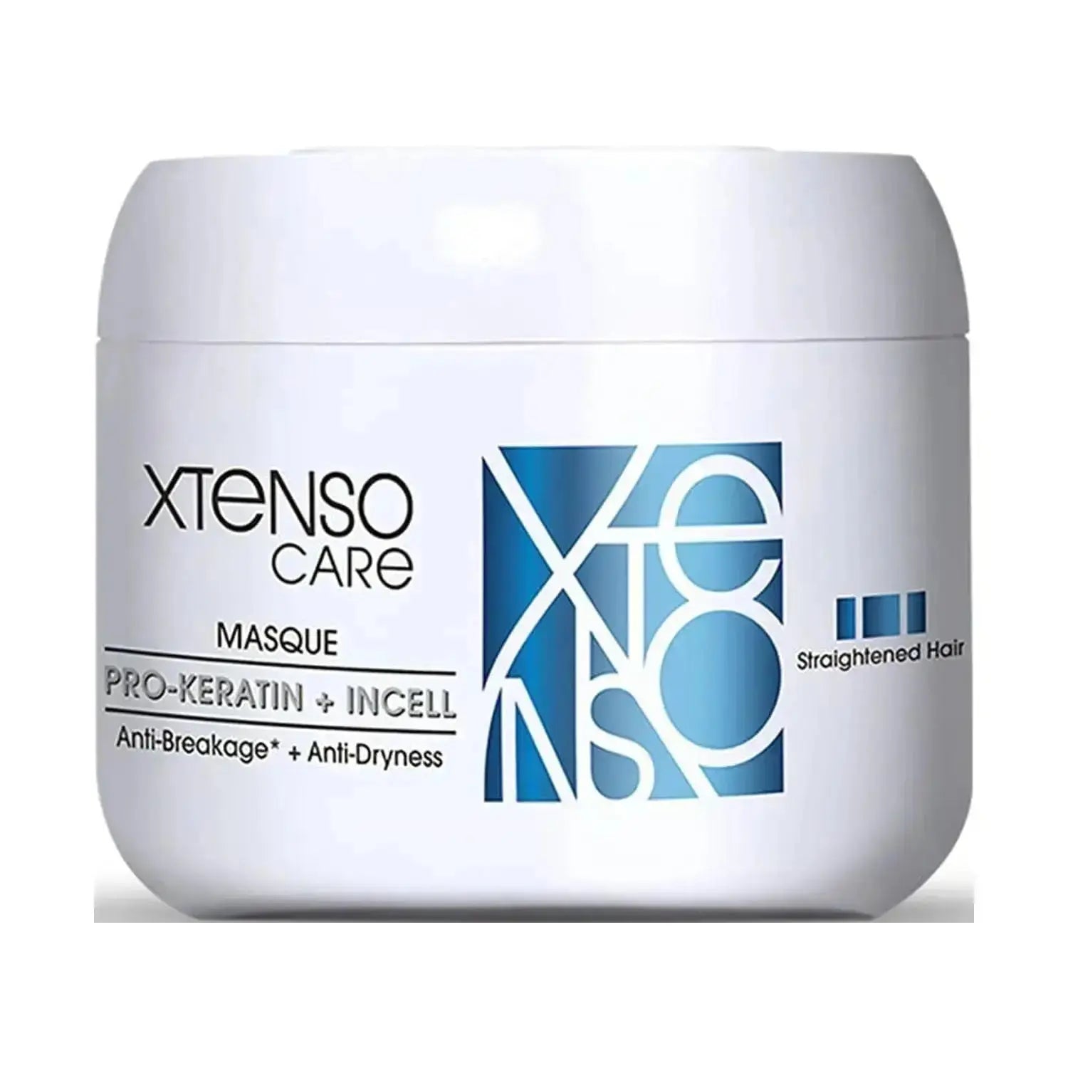 L'Oréal Professionnel Xtenso Care Combo – Shampoo 250ml + Hair Masque 196g | For Straightened & Chemically Treated Hair | BLUE Pack - Sellzova