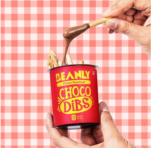 Beanly Choco Hazelnut Spread with Breadsticks