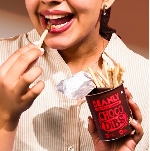 Beanly Dark Chocolate Spread with Breadsticks