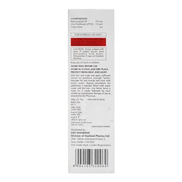 Ketostar Anti-Dandruff Lotion 50ml – Medicated Scalp Treatment with Ketoconazole 2% - Sellzova