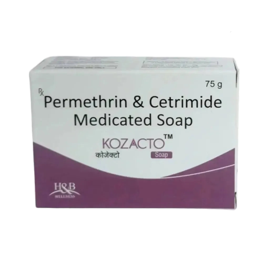 Kozacto Cleansing Soap 75g – Skin Care & Hygiene Bar | Pack of 2 Sellzoa