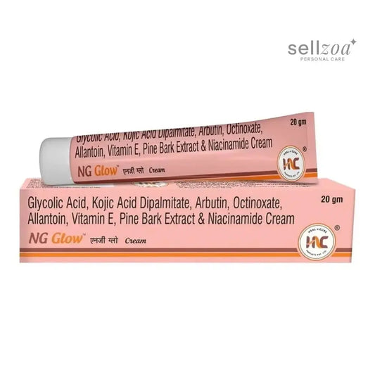 NG Glow Cream for Dark & Age Spots – 20gm (Pack of 2) | Skin Brightening & Spot Reduction | Glowing & Even-Toned Skin Sellzoa