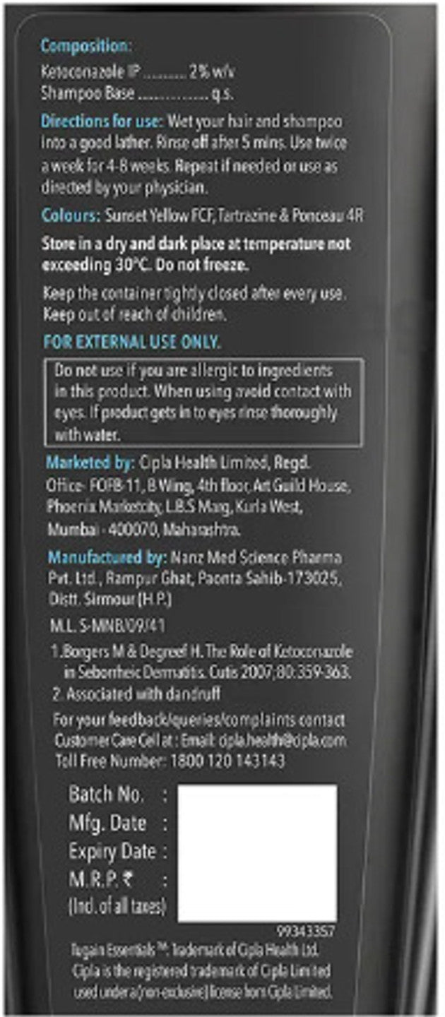 2% Keto conazole Anti Dandruff Shampoo
