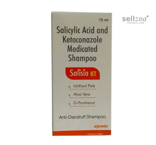 Salisia KT Dandruff Shampoo 75ml – Anti-Dandruff & Scalp Soothing Shampoo Sellzoa
